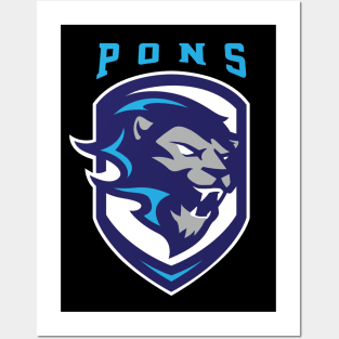 New Logo 2019 (Blue Text) Posters and Art